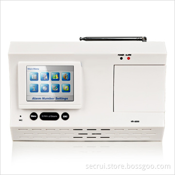 99 Wireless Defense Zones TFT Color Display Burglar Alarm System Contact ID (KR-8200)